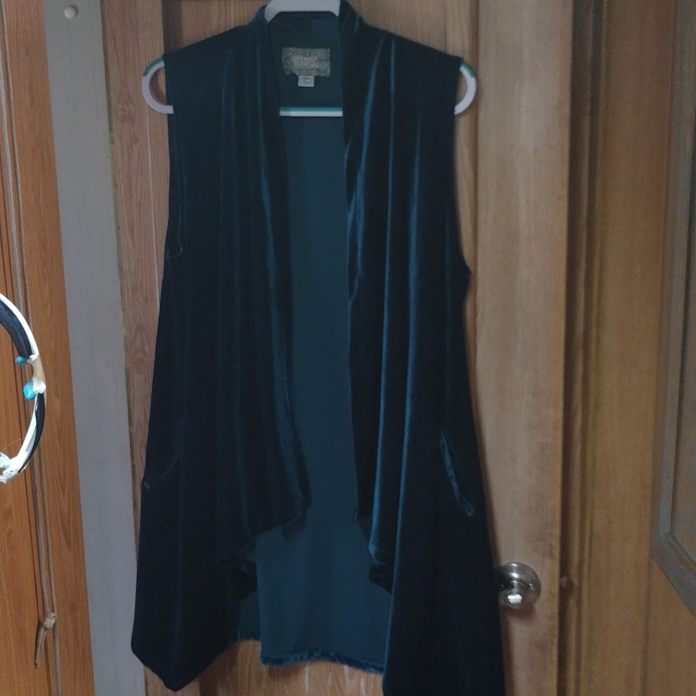 Western vintage chic cardigan vest